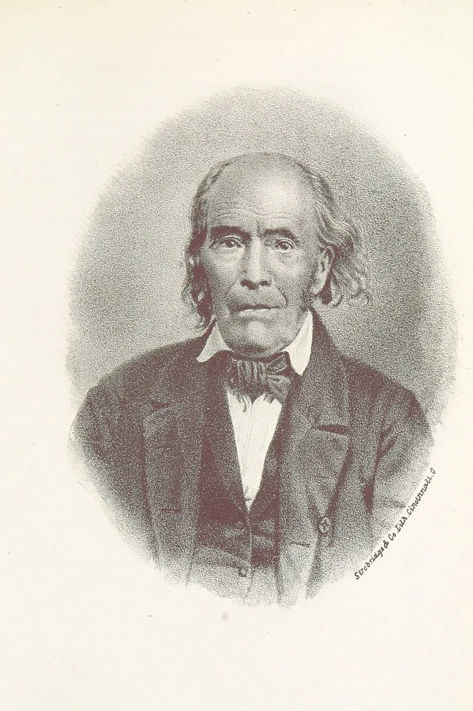 An illustration from History of Wayne County, Indiana, from its first settlement to the present time; with ... biographical and family sketches, etc, 1872, leaf 283