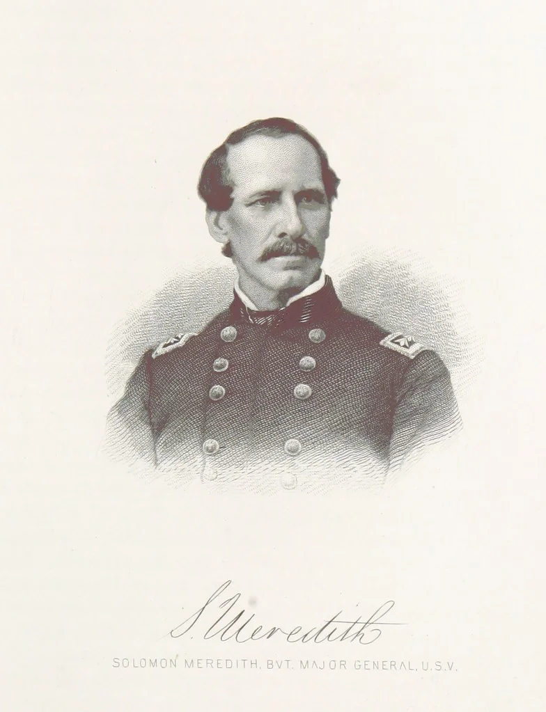 An illustration from History of Wayne County, Indiana, from its first settlement to the present time; with ... biographical and family sketches, etc, 1872, leaf 329