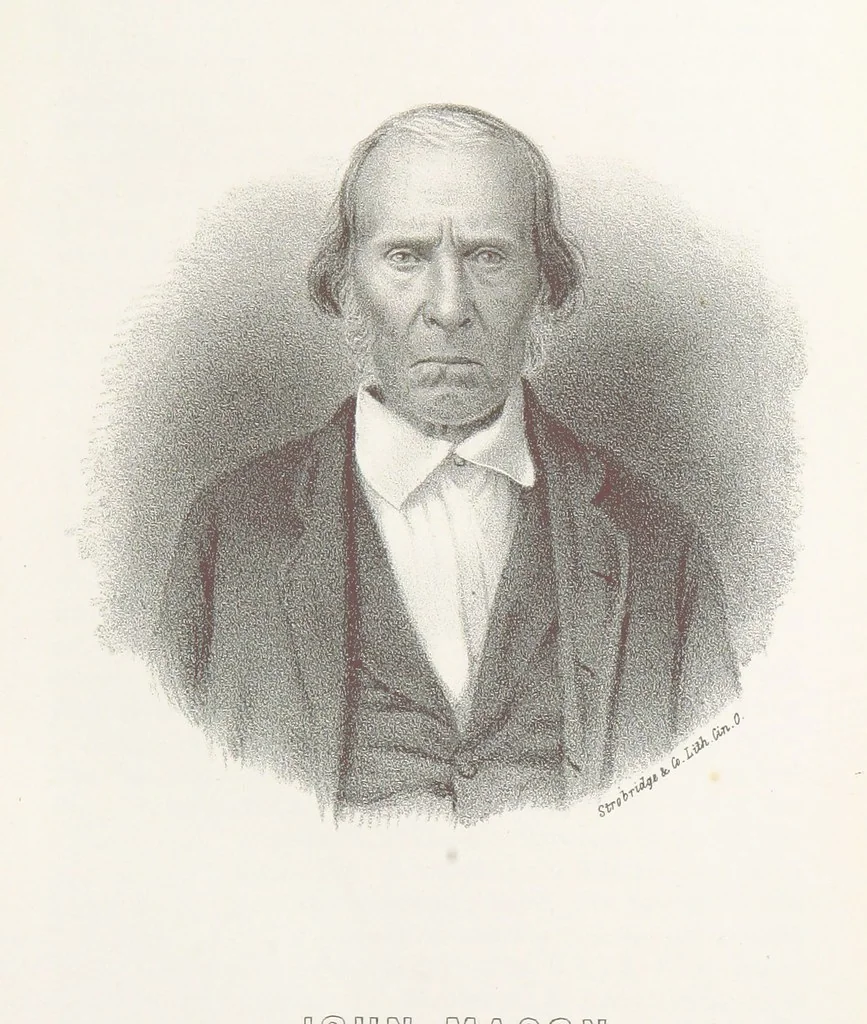 An illustration from History of Wayne County, Indiana, from its first settlement to the present time; with ... biographical and family sketches, etc, 1872, leaf 347