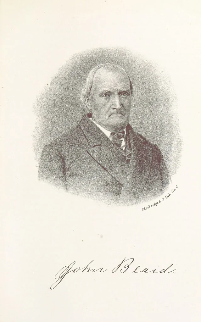 An illustration from History of Wayne County, Indiana, from its first settlement to the present time; with ... biographical and family sketches, etc, 1872, leaf 395