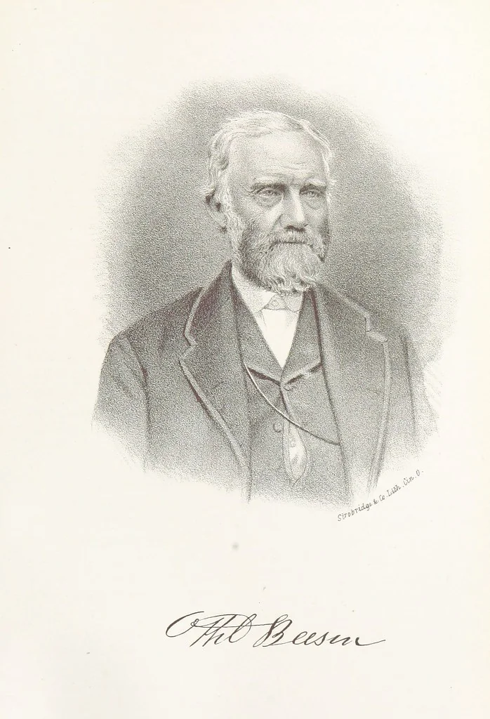 An illustration from History of Wayne County, Indiana, from its first settlement to the present time; with ... biographical and family sketches, etc, 1872, leaf 401