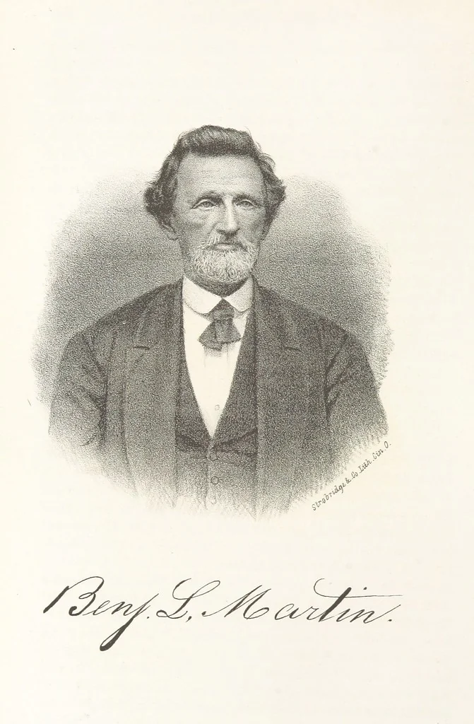 An illustration from History of Wayne County, Indiana, from its first settlement to the present time; with ... biographical and family sketches, etc, 1872, leaf 434