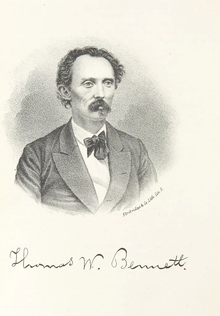 An illustration from History of Wayne County, Indiana, from its first settlement to the present time; with ... biographical and family sketches, etc, 1872, leaf 504