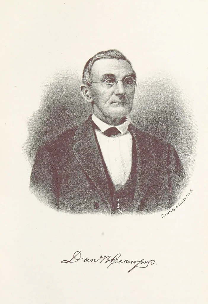 An illustration from History of Wayne County, Indiana, from its first settlement to the present time; with ... biographical and family sketches, etc, 1872, leaf 513