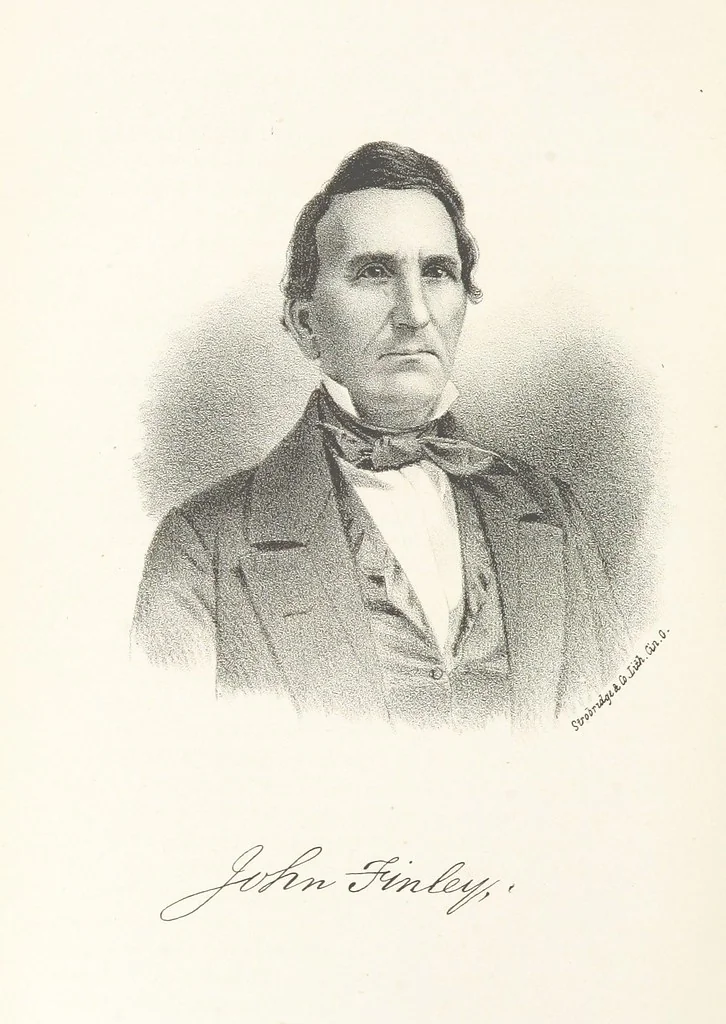 An illustration from History of Wayne County, Indiana, from its first settlement to the present time; with ... biographical and family sketches, etc, 1872, leaf 516