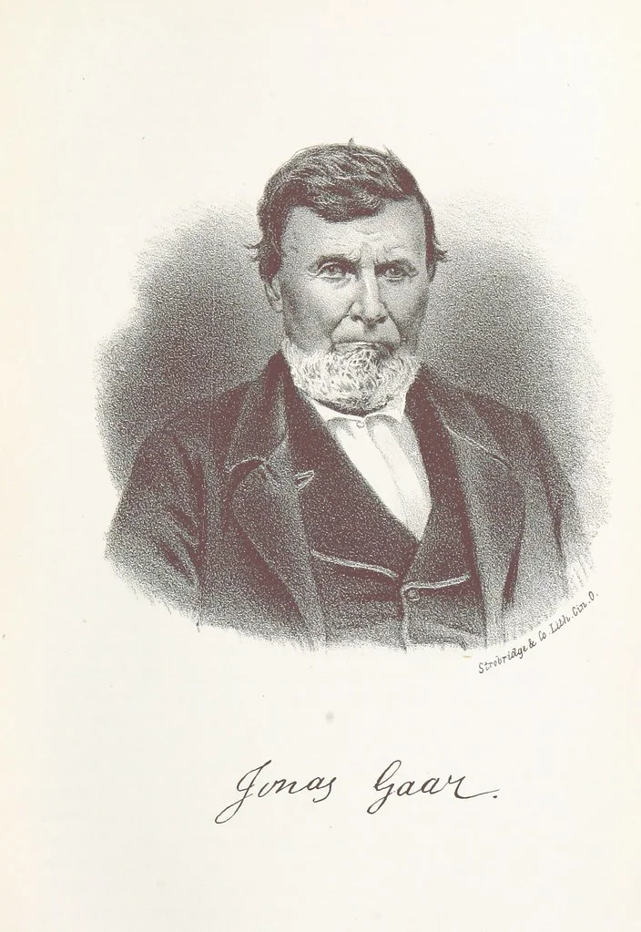 An illustration from History of Wayne County, Indiana, from its first settlement to the present time; with ... biographical and family sketches, etc, 1872, leaf 519