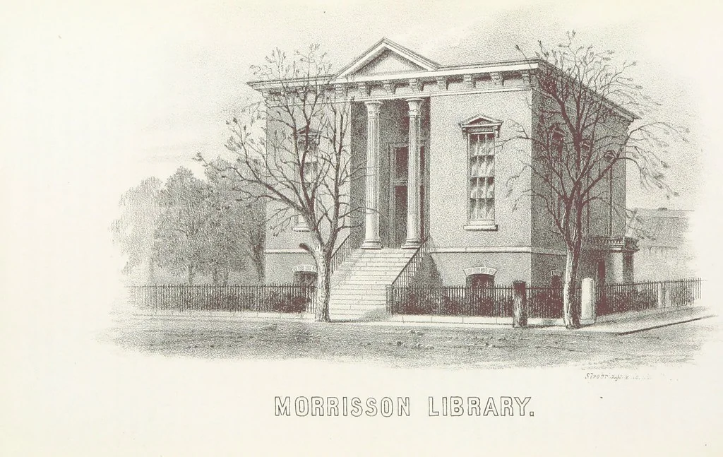 An illustration from History of Wayne County, Indiana, from its first settlement to the present time; with ... biographical and family sketches, etc, 1872, leaf 529