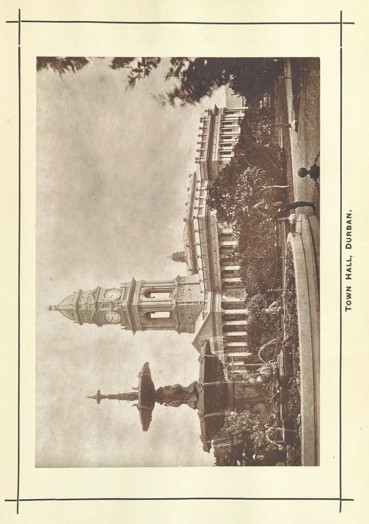 An illustration from A Winter Tour in South Africa, etc, 1890, leaf 117