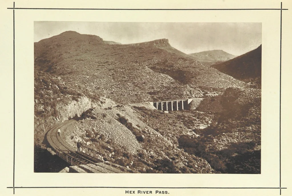 An illustration from A Winter Tour in South Africa, etc, 1890, leaf 141