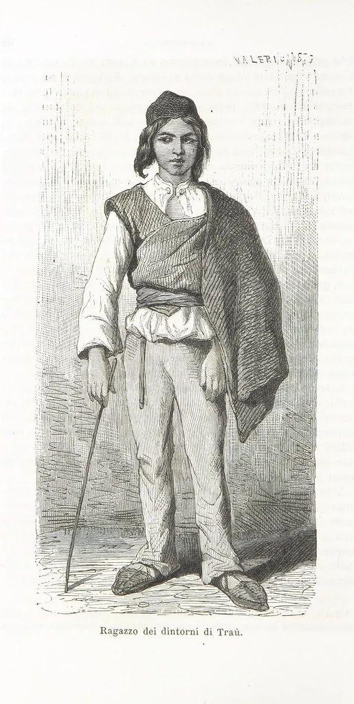 An illustration from La Dalmazia ... illustrata da 76 incisioni, etc, 1878, leaf 104