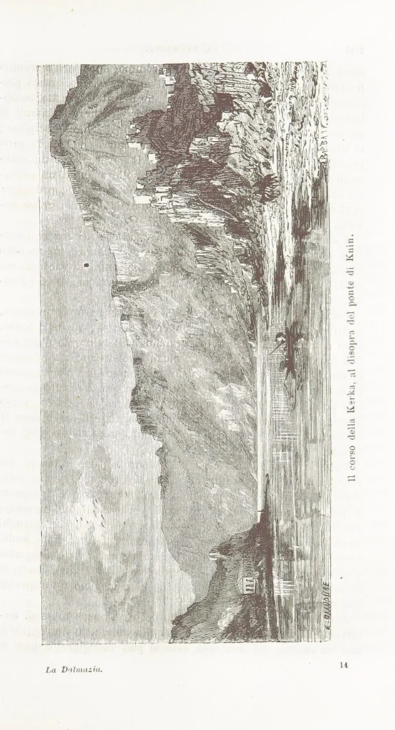 An illustration from La Dalmazia ... illustrata da 76 incisioni, etc, 1878, leaf 117