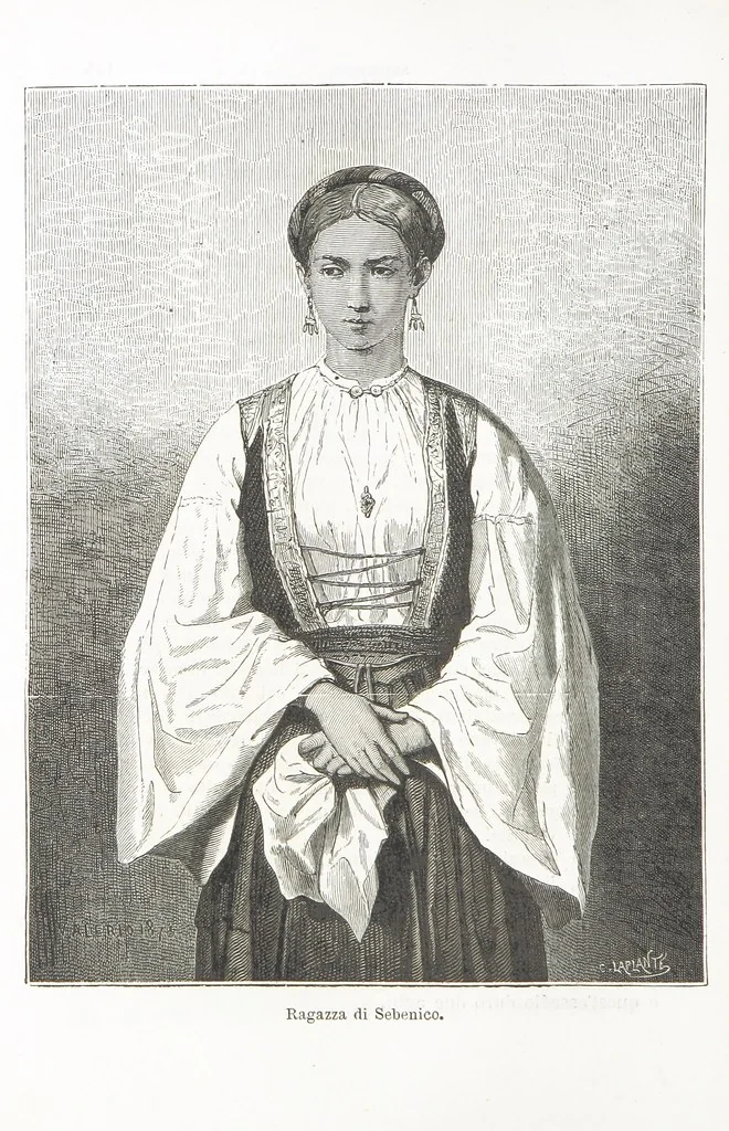 An illustration from La Dalmazia ... illustrata da 76 incisioni, etc, 1878, leaf 128