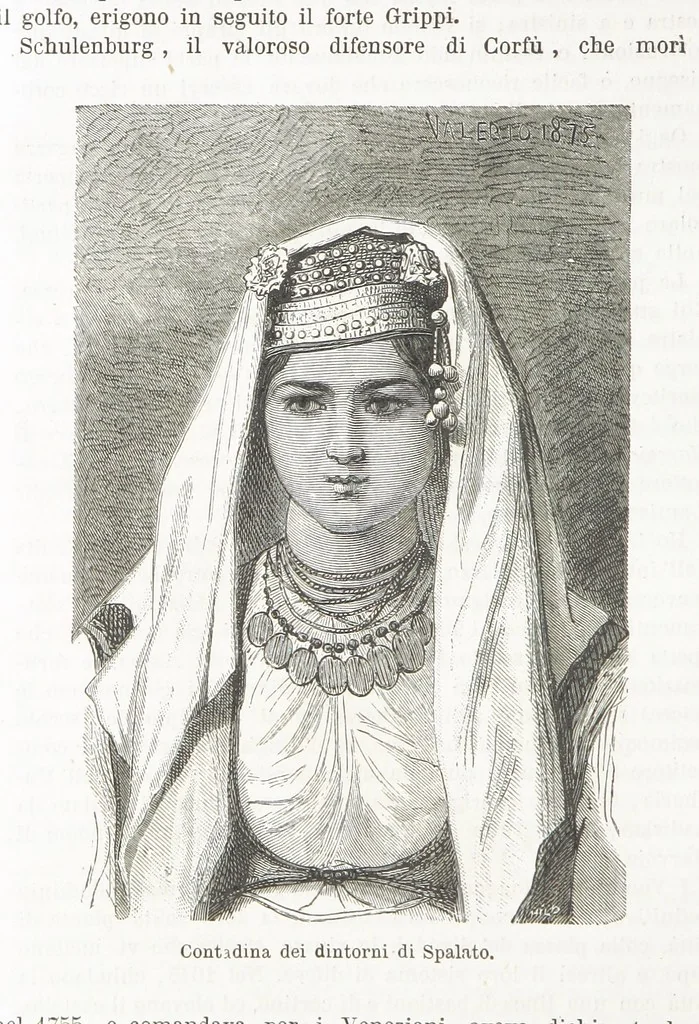 An illustration from La Dalmazia ... illustrata da 76 incisioni, etc, 1878, leaf 166