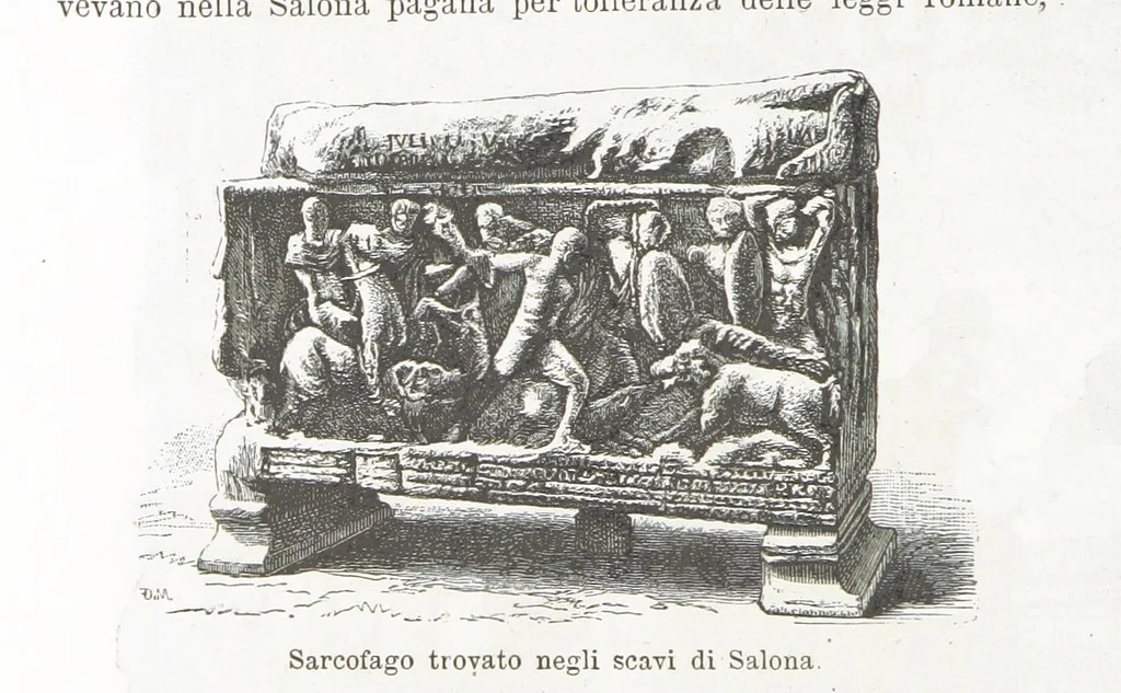 An illustration from La Dalmazia ... illustrata da 76 incisioni, etc, 1878, leaf 180