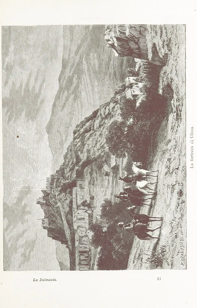 An illustration from La Dalmazia ... illustrata da 76 incisioni, etc, 1878, leaf 191