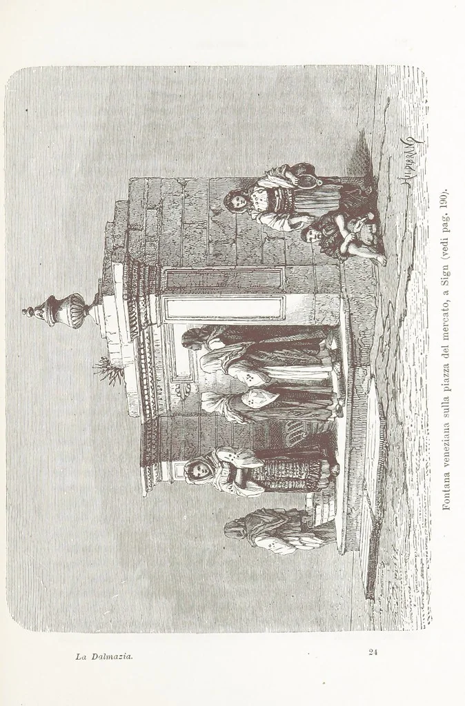 An illustration from La Dalmazia ... illustrata da 76 incisioni, etc, 1878, leaf 199