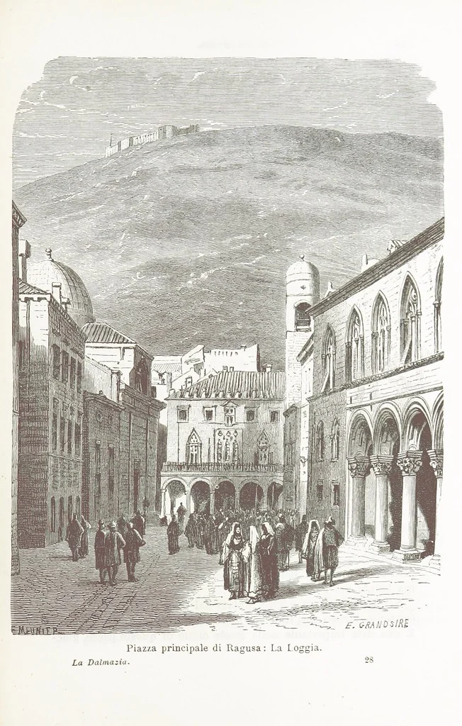 An illustration from La Dalmazia ... illustrata da 76 incisioni, etc, 1878, leaf 231