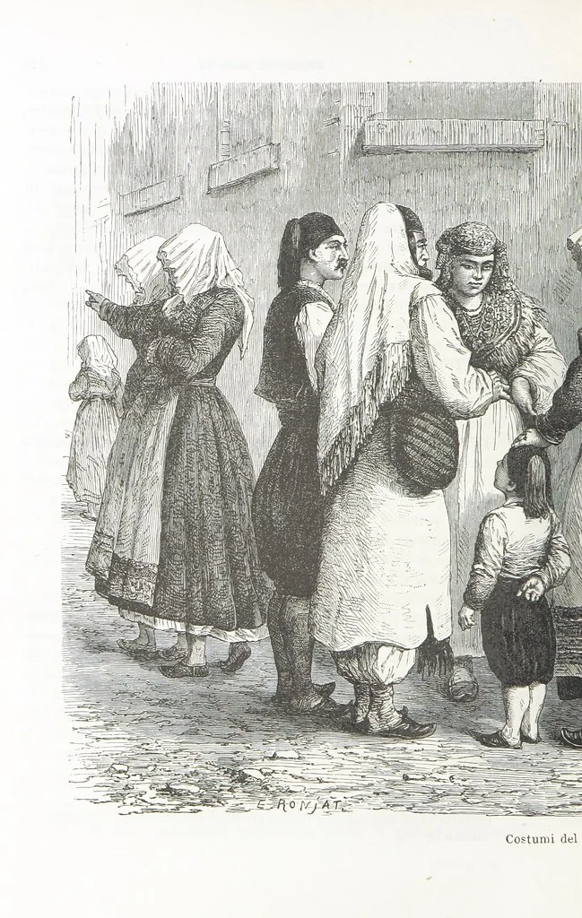 An illustration from La Dalmazia ... illustrata da 76 incisioni, etc, 1878, leaf 234