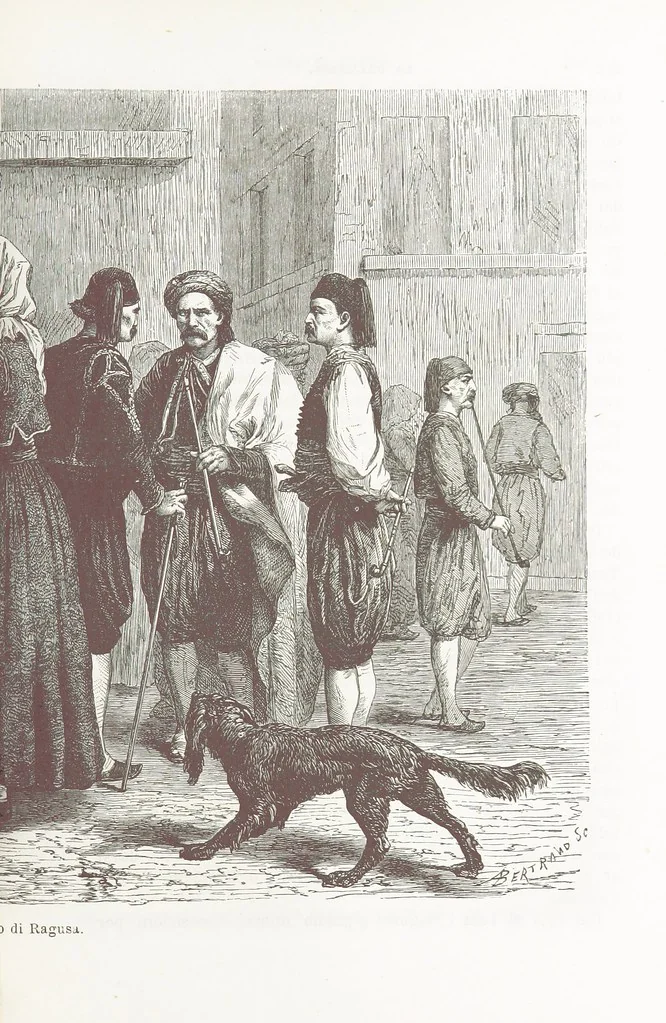 An illustration from La Dalmazia ... illustrata da 76 incisioni, etc, 1878, leaf 235