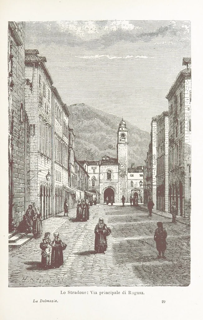 An illustration from La Dalmazia ... illustrata da 76 incisioni, etc, 1878, leaf 239
