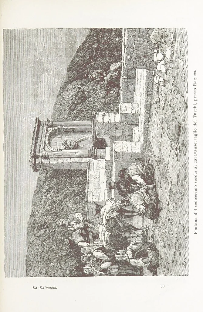 An illustration from La Dalmazia ... illustrata da 76 incisioni, etc, 1878, leaf 247