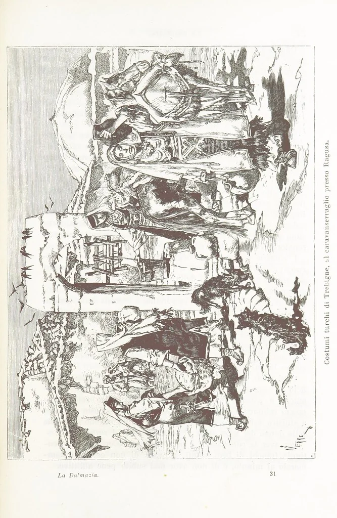 An illustration from La Dalmazia ... illustrata da 76 incisioni, etc, 1878, leaf 255