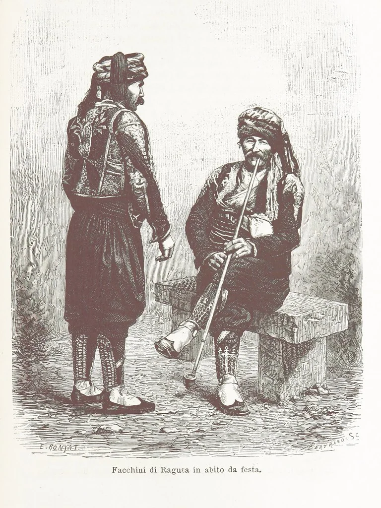 An illustration from La Dalmazia ... illustrata da 76 incisioni, etc, 1878, leaf 267