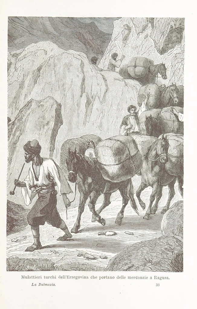 An illustration from La Dalmazia ... illustrata da 76 incisioni, etc, 1878, leaf 271