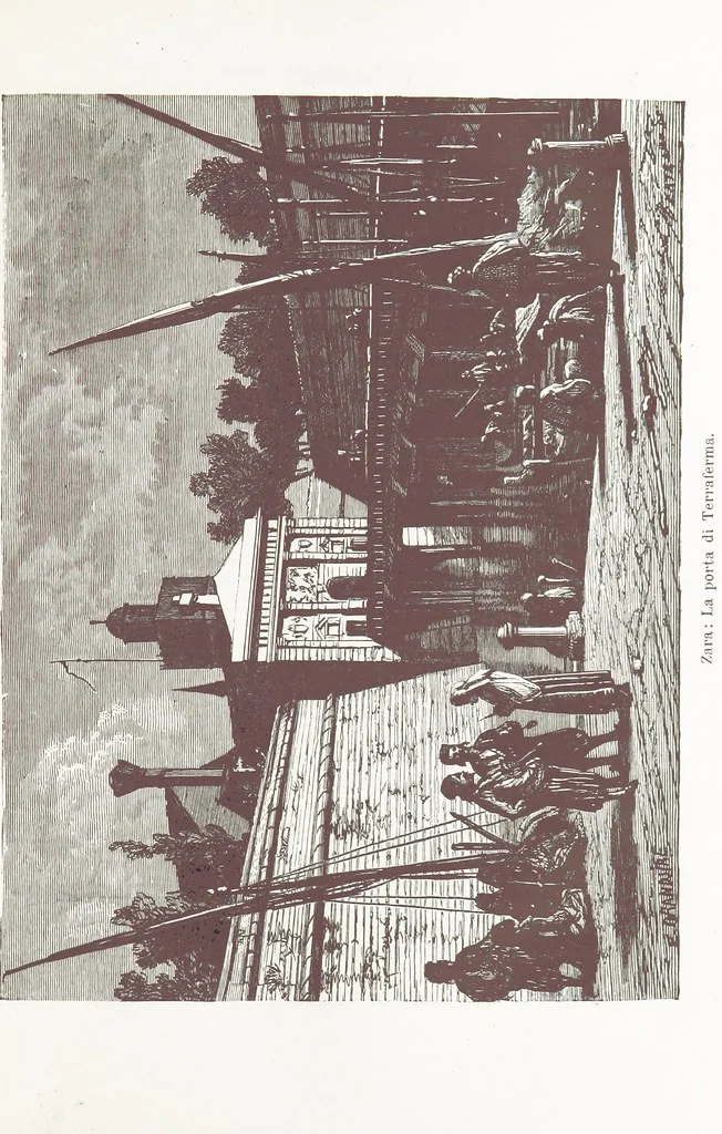 An illustration from La Dalmazia ... illustrata da 76 incisioni, etc, 1878, leaf 65