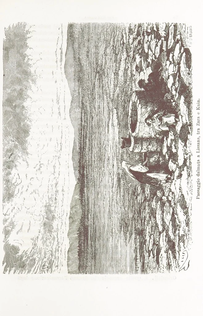 An illustration from La Dalmazia ... illustrata da 76 incisioni, etc, 1878, leaf 89