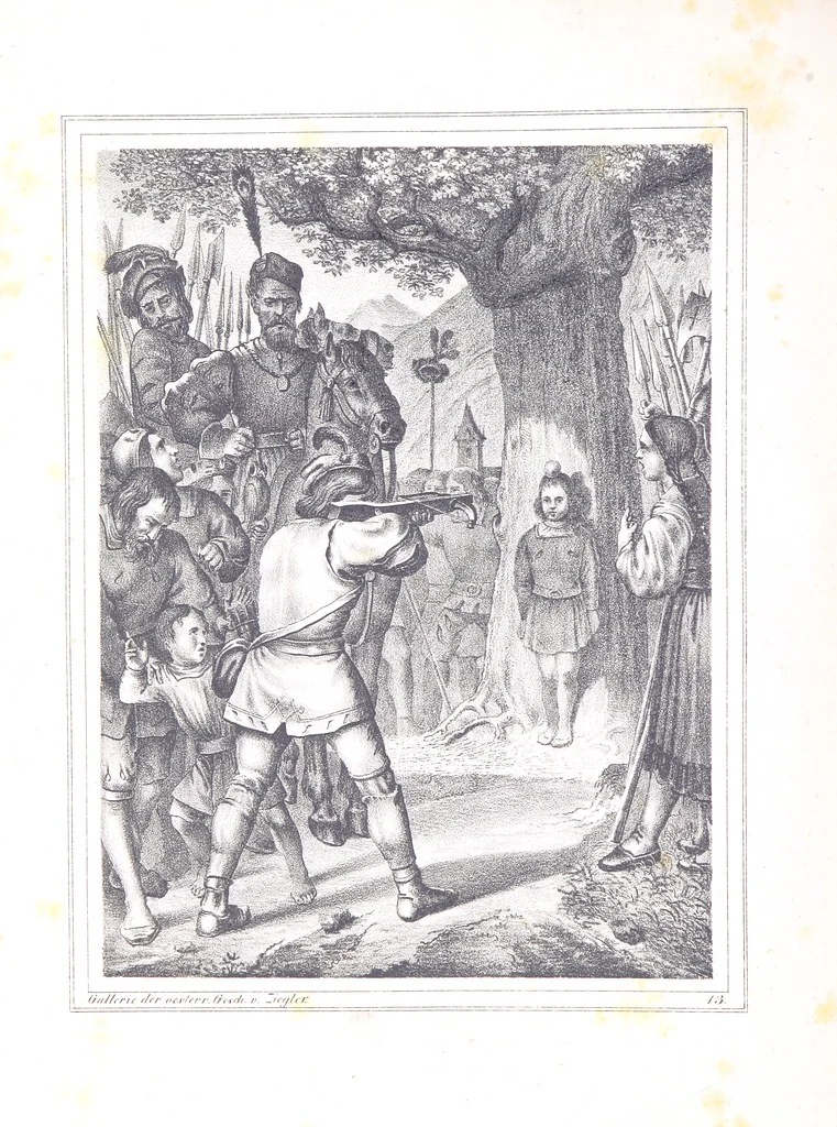 An illustration from Gallerie aus der Österreichischen Vaterlandsgeschichte in bildlicher Darstellung, etc, 1837, leaf 86