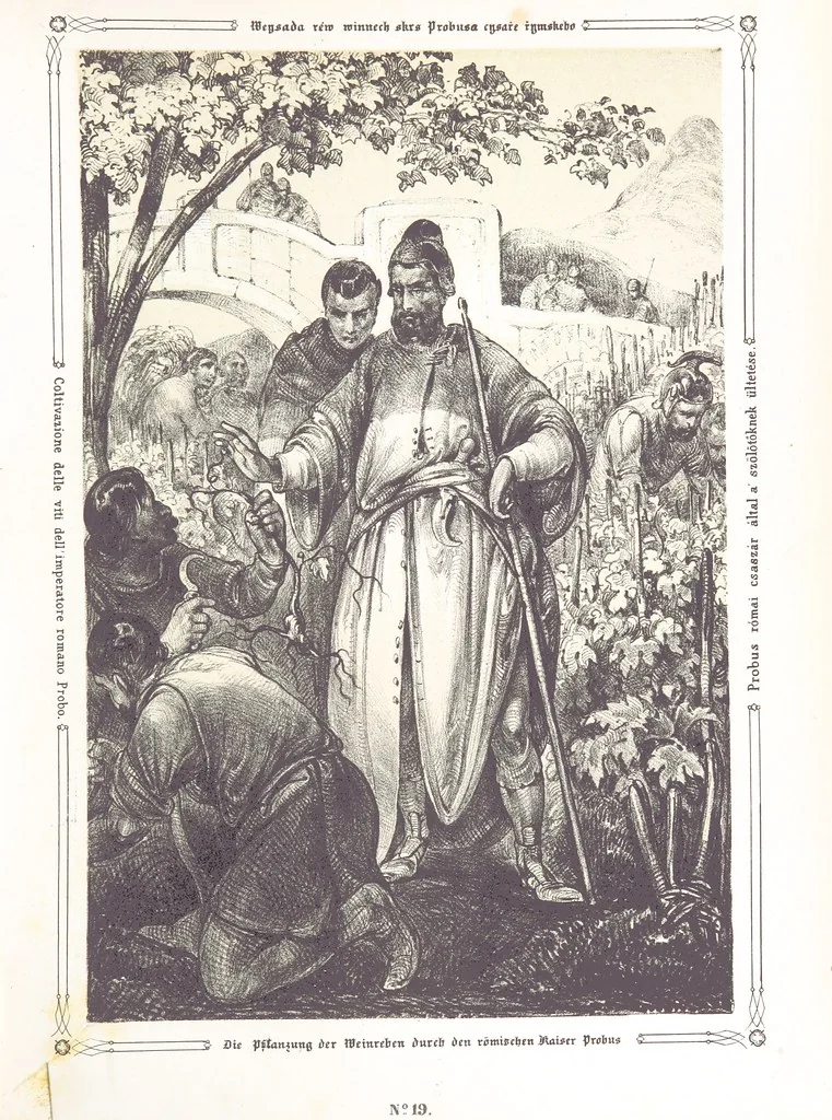 An illustration from Vaterländische Bilder-Chronik aus der Geschichte des österreichischen Kaiserstaates. Von seinen ältesten Bewohnern bis auf die gegenwärtige Zeit ... Bearbeitet und mit Original-Handzeichnungen ausgestattet von A. Z, 1843, leaf 115