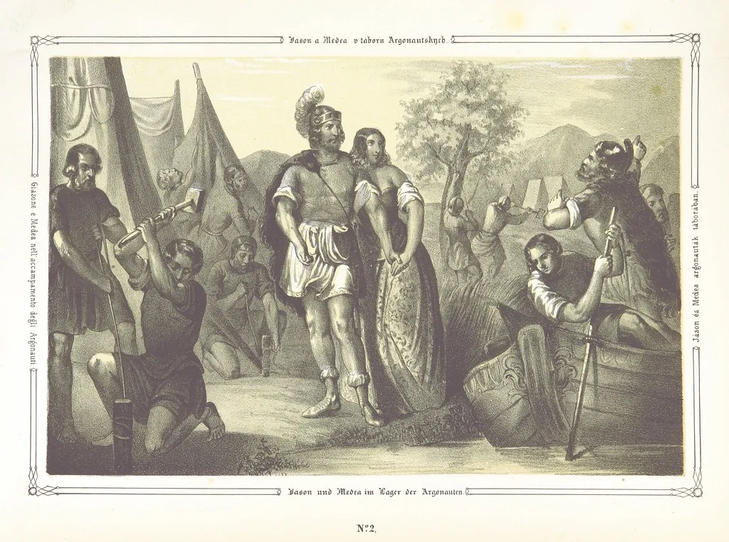 An illustration from Vaterländische Bilder-Chronik aus der Geschichte des österreichischen Kaiserstaates. Von seinen ältesten Bewohnern bis auf die gegenwärtige Zeit ... Bearbeitet und mit Original-Handzeichnungen ausgestattet von A. Z, 1843, leaf 15