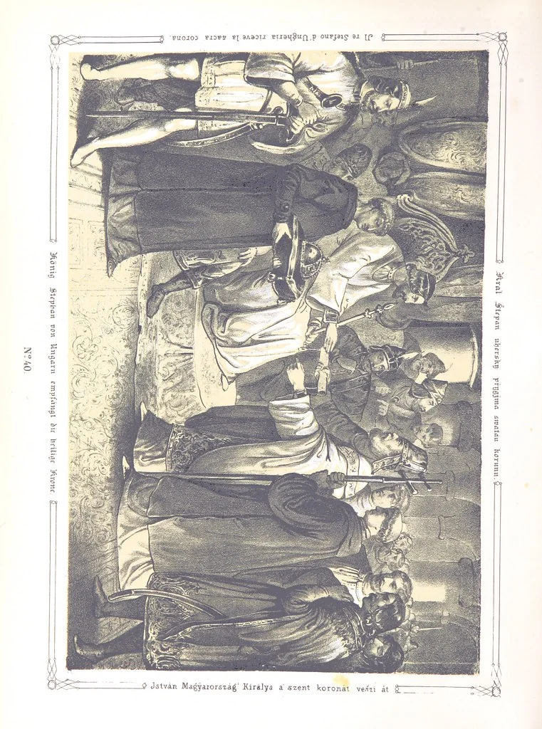 An illustration from Vaterländische Bilder-Chronik aus der Geschichte des österreichischen Kaiserstaates. Von seinen ältesten Bewohnern bis auf die gegenwärtige Zeit ... Bearbeitet und mit Original-Handzeichnungen ausgestattet von A. Z, 1843, leaf 238