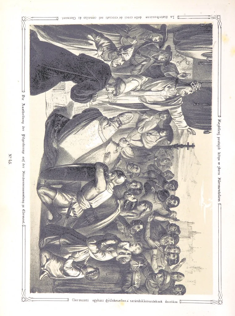 An illustration from Vaterländische Bilder-Chronik aus der Geschichte des österreichischen Kaiserstaates. Von seinen ältesten Bewohnern bis auf die gegenwärtige Zeit ... Bearbeitet und mit Original-Handzeichnungen ausgestattet von A. Z, 1843, leaf 270