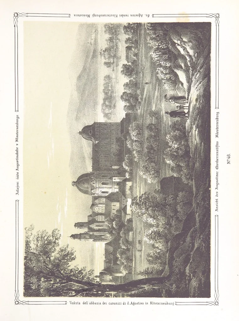 An illustration from Vaterländische Bilder-Chronik aus der Geschichte des österreichischen Kaiserstaates. Von seinen ältesten Bewohnern bis auf die gegenwärtige Zeit ... Bearbeitet und mit Original-Handzeichnungen ausgestattet von A. Z, 1843, leaf 289