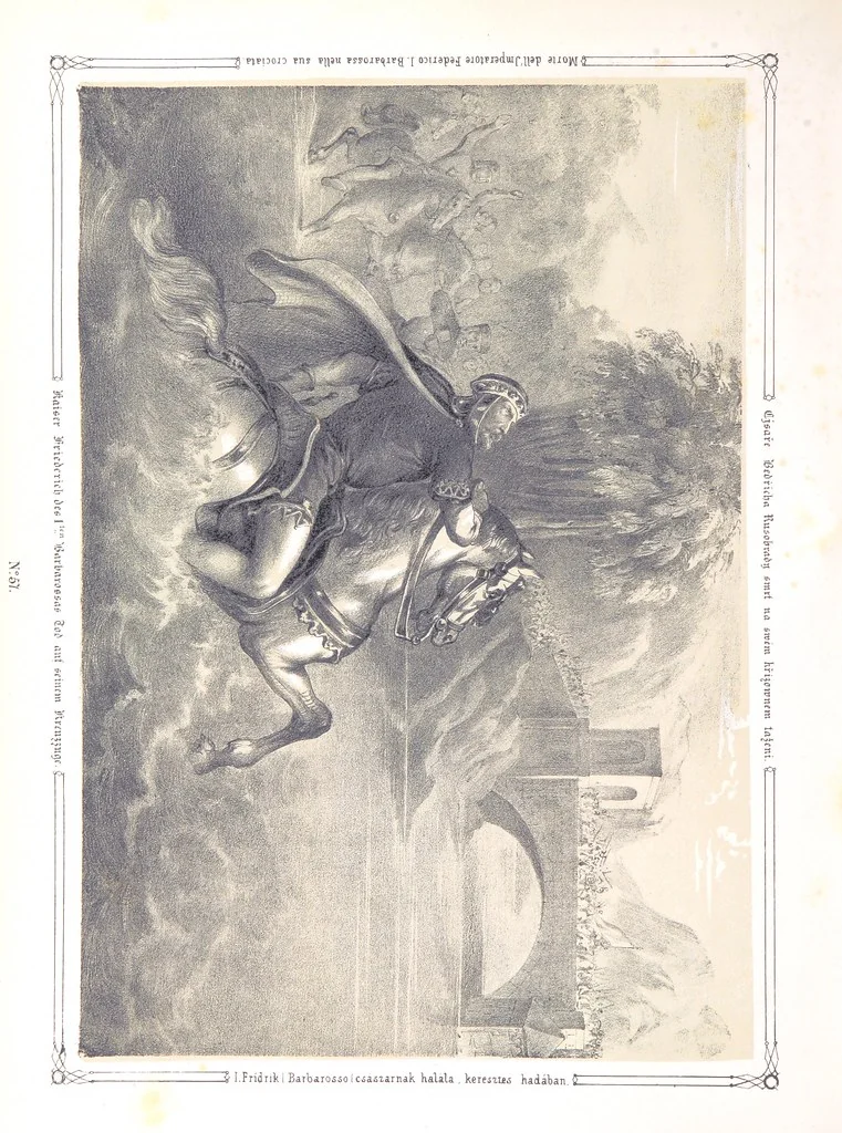 An illustration from Vaterländische Bilder-Chronik aus der Geschichte des österreichischen Kaiserstaates. Von seinen ältesten Bewohnern bis auf die gegenwärtige Zeit ... Bearbeitet und mit Original-Handzeichnungen ausgestattet von A. Z, 1843, leaf 344
