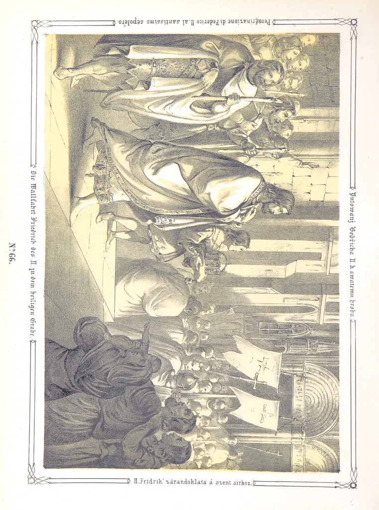 An illustration from Vaterländische Bilder-Chronik aus der Geschichte des österreichischen Kaiserstaates. Von seinen ältesten Bewohnern bis auf die gegenwärtige Zeit ... Bearbeitet und mit Original-Handzeichnungen ausgestattet von A. Z, 1843, leaf 400