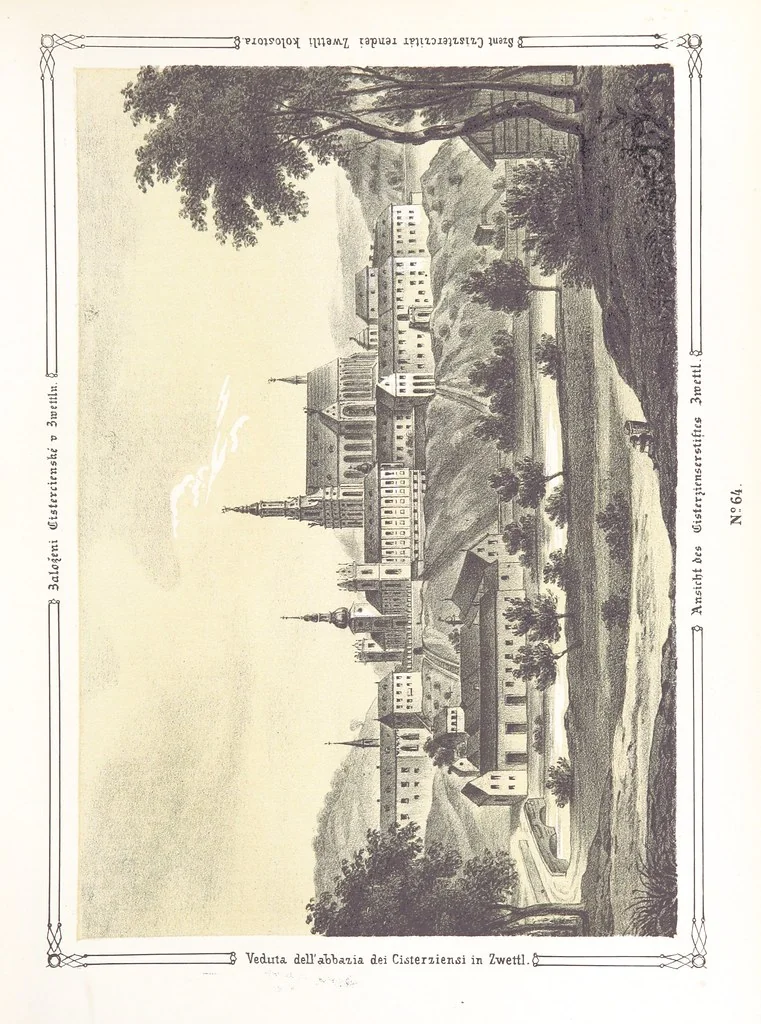 An illustration from Vaterländische Bilder-Chronik aus der Geschichte des österreichischen Kaiserstaates. Von seinen ältesten Bewohnern bis auf die gegenwärtige Zeit ... Bearbeitet und mit Original-Handzeichnungen ausgestattet von A. Z, 1843, leaf 417