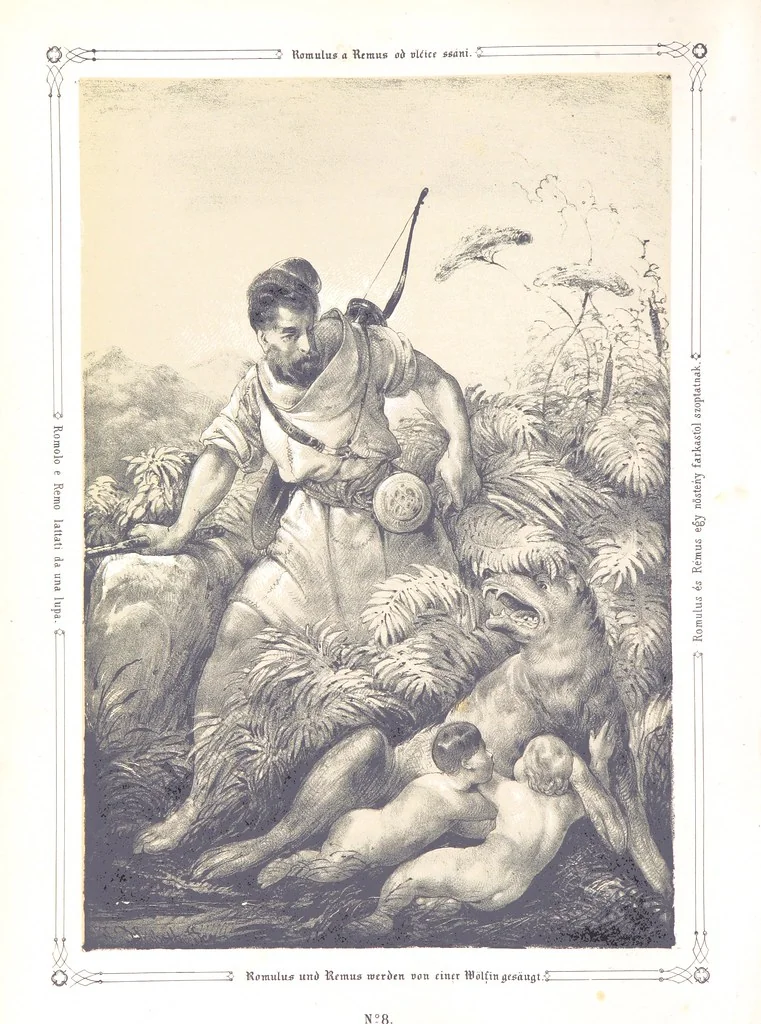 An illustration from Vaterländische Bilder-Chronik aus der Geschichte des österreichischen Kaiserstaates. Von seinen ältesten Bewohnern bis auf die gegenwärtige Zeit ... Bearbeitet und mit Original-Handzeichnungen ausgestattet von A. Z, 1843, leaf 46