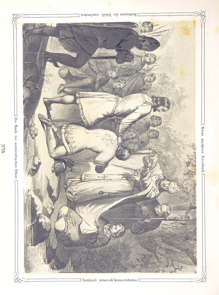 An illustration from Vaterländische Bilder-Chronik aus der Geschichte des österreichischen Kaiserstaates. Von seinen ältesten Bewohnern bis auf die gegenwärtige Zeit ... Bearbeitet und mit Original-Handzeichnungen ausgestattet von A. Z, 1843, leaf 460