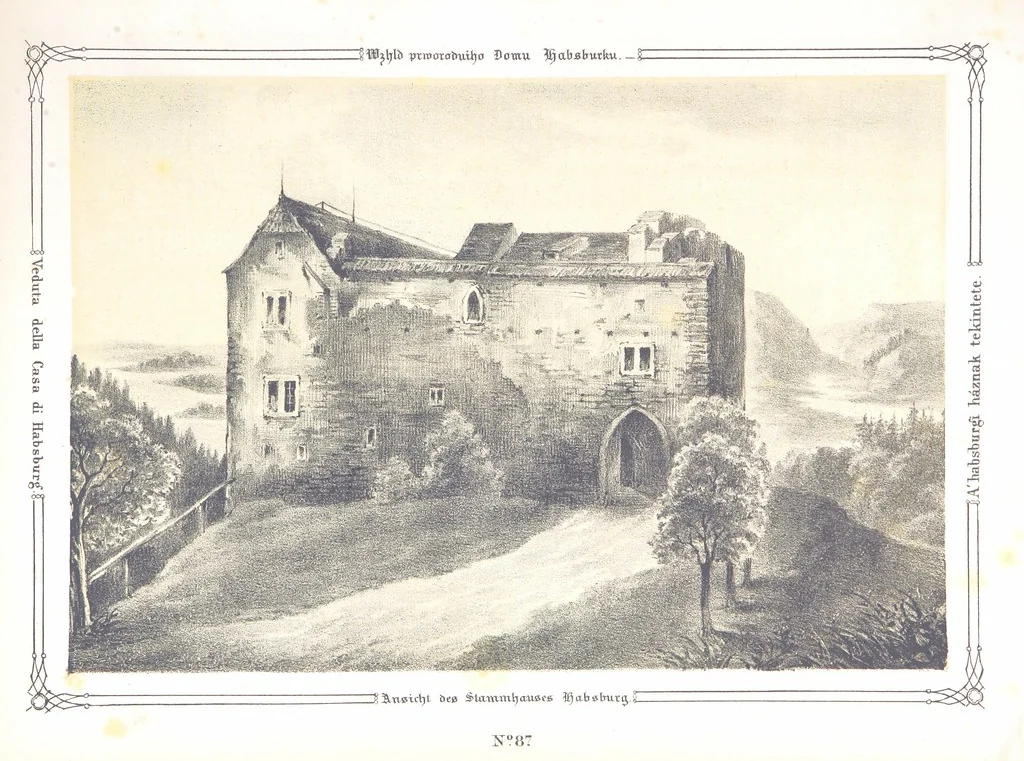 An illustration from Vaterländische Bilder-Chronik aus der Geschichte des österreichischen Kaiserstaates. Von seinen ältesten Bewohnern bis auf die gegenwärtige Zeit ... Bearbeitet und mit Original-Handzeichnungen ausgestattet von A. Z, 1843, leaf 486