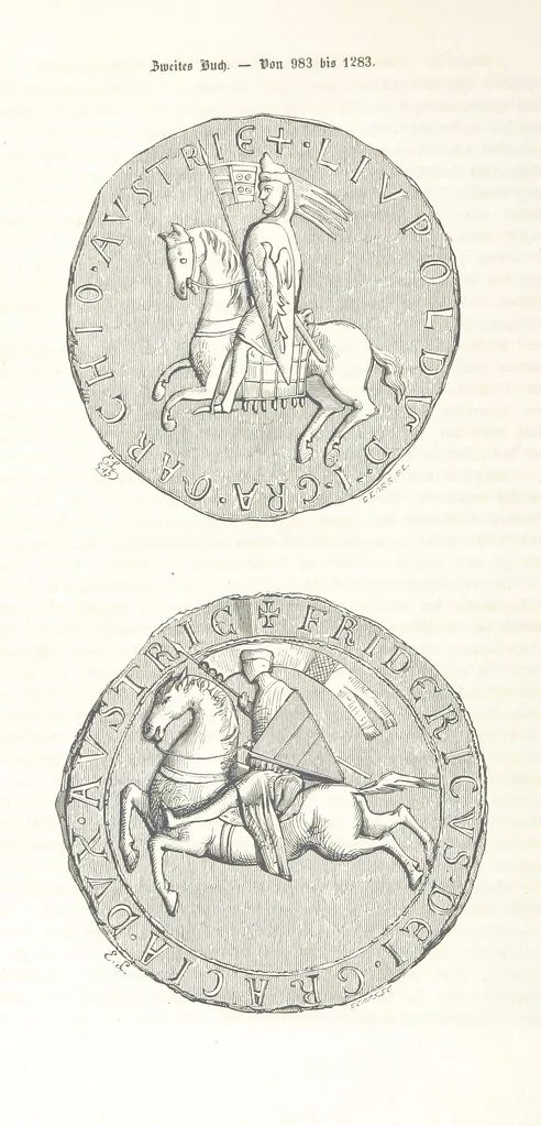 An illustration from Geschichte der Stadt Wien. Illustrirt von L. F. Schnorr, etc, 1847, leaf 134