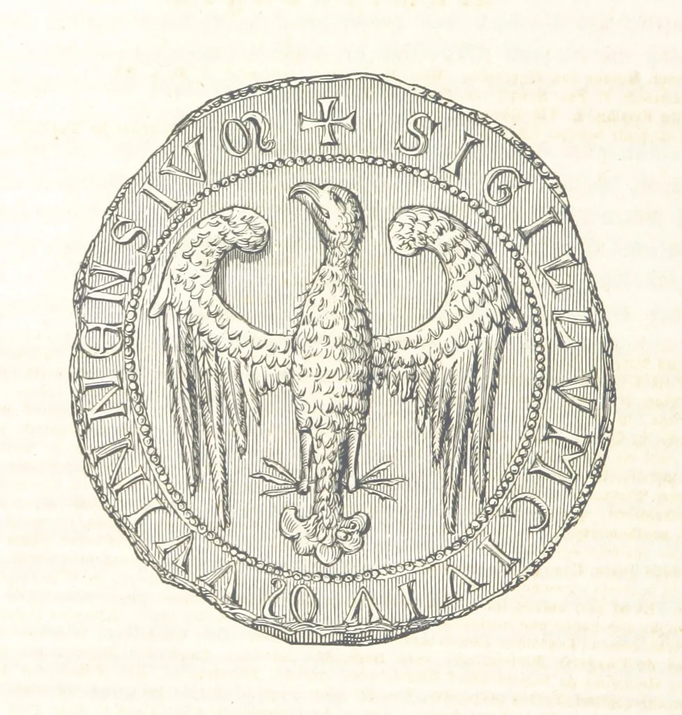 An illustration from Geschichte der Stadt Wien. Illustrirt von L. F. Schnorr, etc, 1847, leaf 140