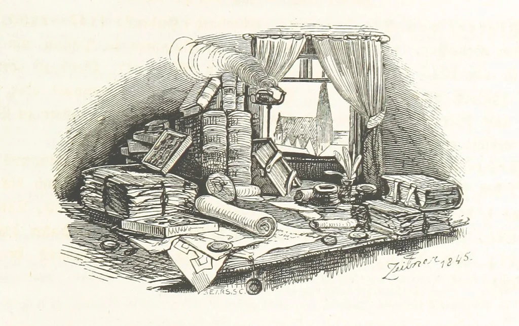 An illustration from Geschichte der Stadt Wien. Illustrirt von L. F. Schnorr, etc, 1847, leaf 141