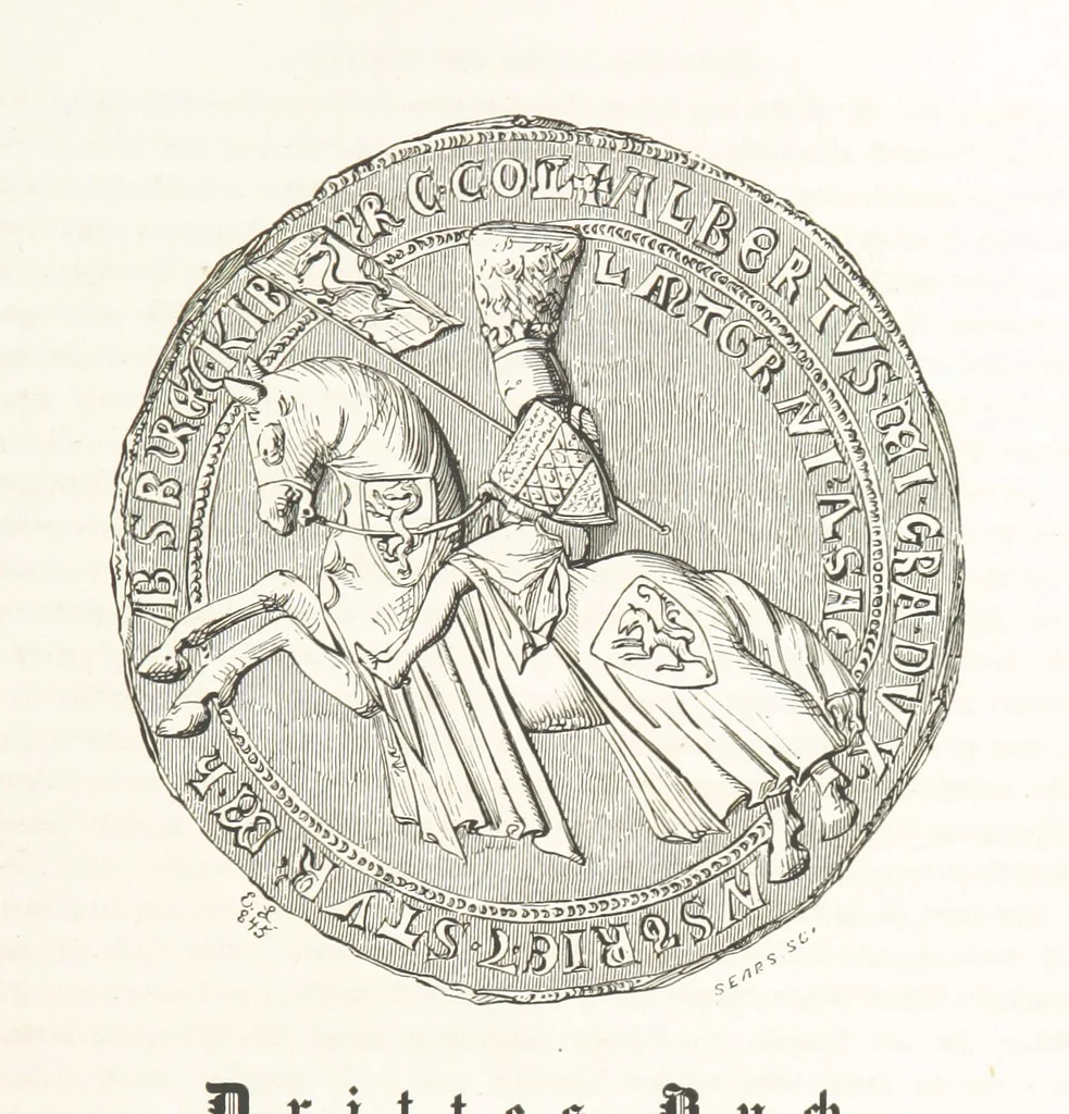 An illustration from Geschichte der Stadt Wien. Illustrirt von L. F. Schnorr, etc, 1847, leaf 145