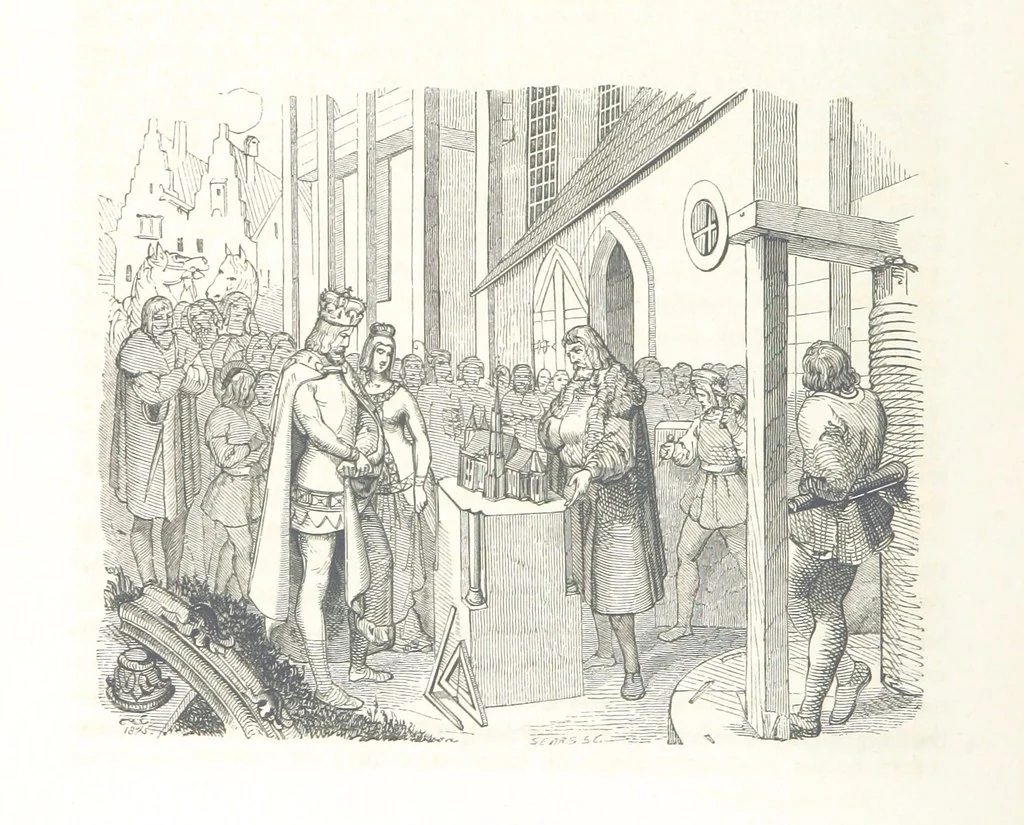 An illustration from Geschichte der Stadt Wien. Illustrirt von L. F. Schnorr, etc, 1847, leaf 162