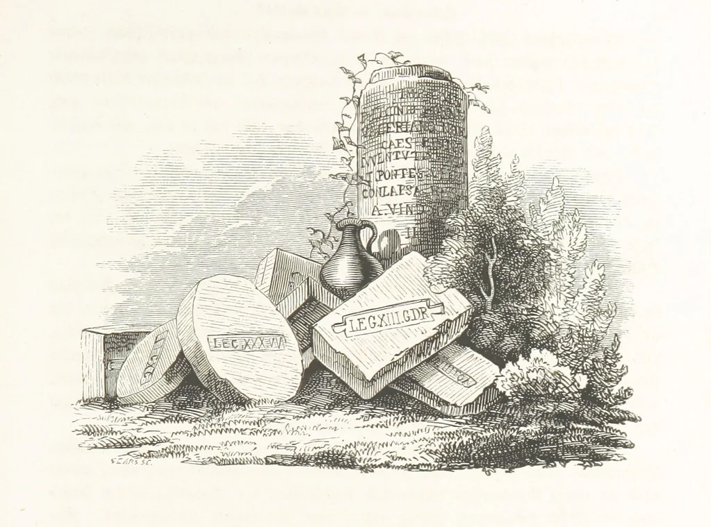 An illustration from Geschichte der Stadt Wien. Illustrirt von L. F. Schnorr, etc, 1847, leaf 21
