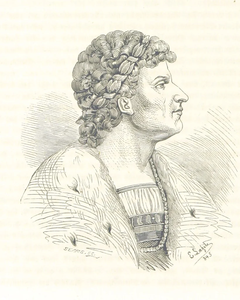 An illustration from Geschichte der Stadt Wien. Illustrirt von L. F. Schnorr, etc, 1847, leaf 216
