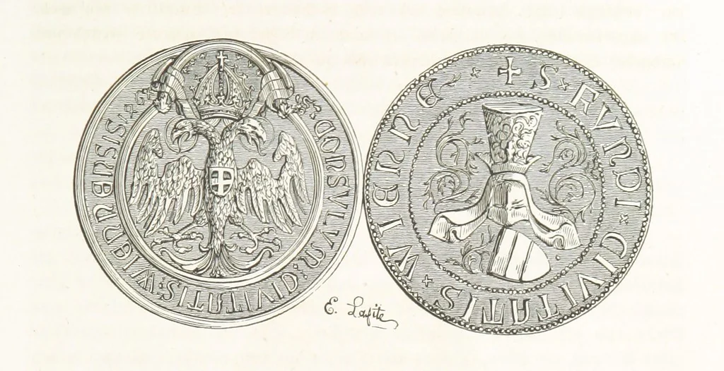 An illustration from Geschichte der Stadt Wien. Illustrirt von L. F. Schnorr, etc, 1847, leaf 229